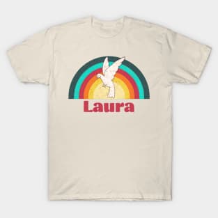 Laura - Vintage Faded Style T-Shirt